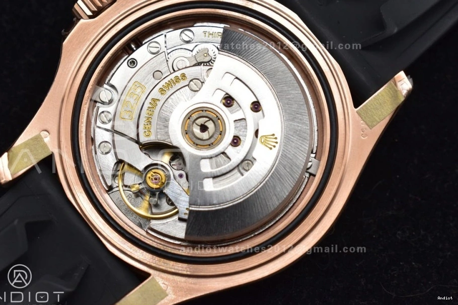 126655 Ceramic Edition Rubber VS3235 Oysterflex on Strap Bezel Yacht-Master Black Best VSF 1:1 0318